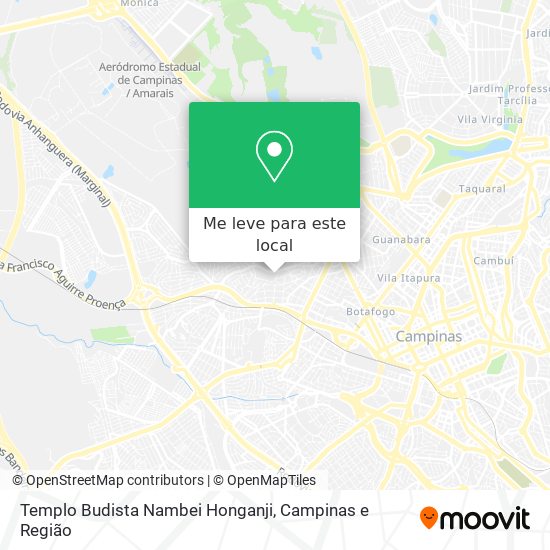 Templo Budista Nambei Honganji mapa