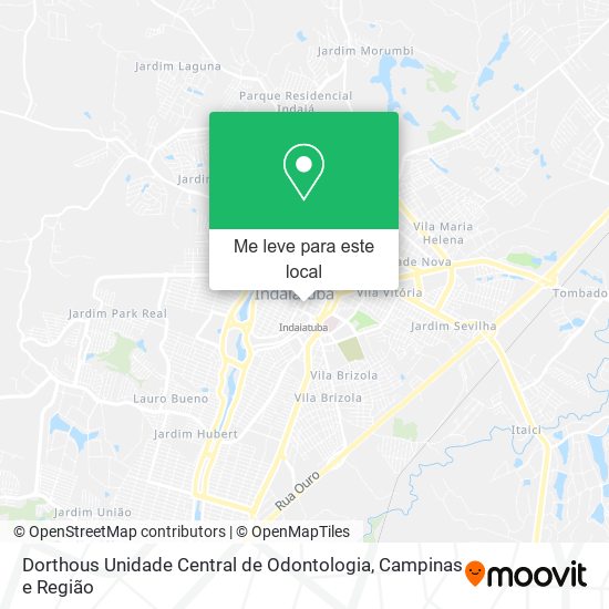 Dorthous Unidade Central de Odontologia mapa