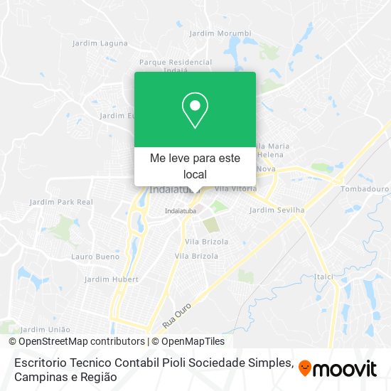 Escritorio Tecnico Contabil Pioli Sociedade Simples mapa