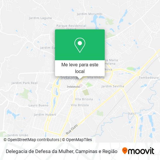 Delegacia de Defesa da Mulher mapa