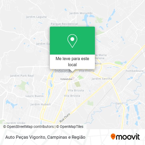 Auto Peças Vigorito mapa