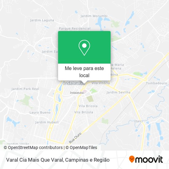 Varal Cia Mais Que Varal mapa