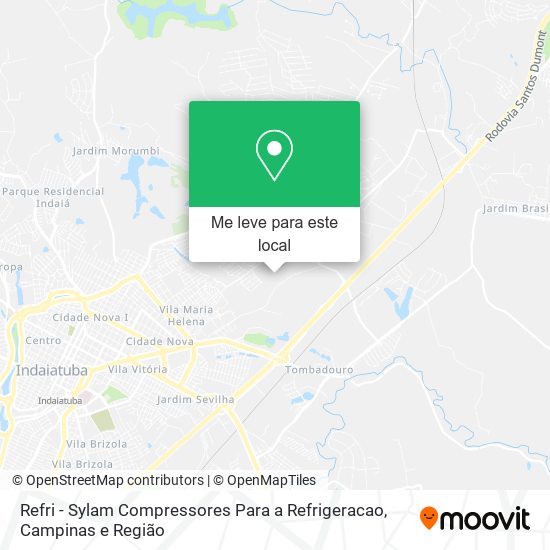 Refri - Sylam Compressores Para a Refrigeracao mapa