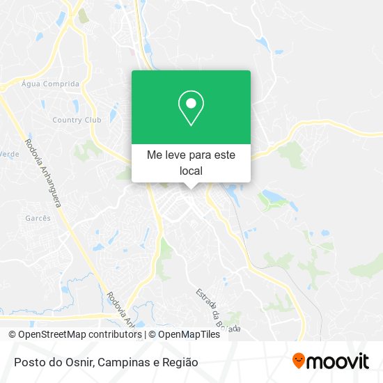 Posto do Osnir mapa