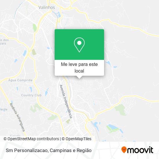 Sm Personalizacao mapa