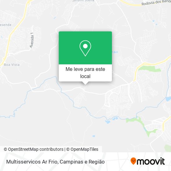 Multisservicos Ar Frio mapa