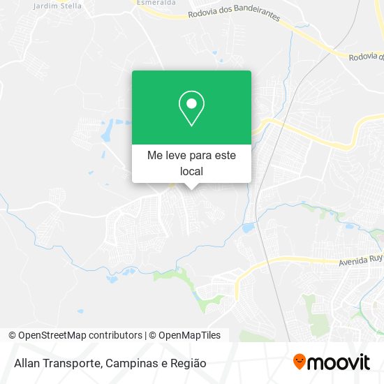 Allan Transporte mapa