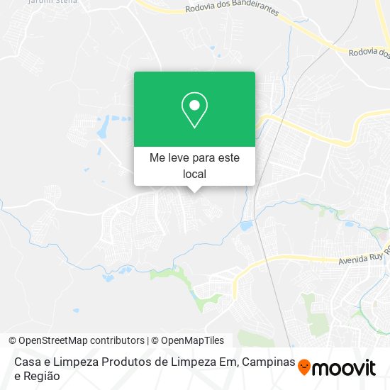 Casa e Limpeza Produtos de Limpeza Em mapa