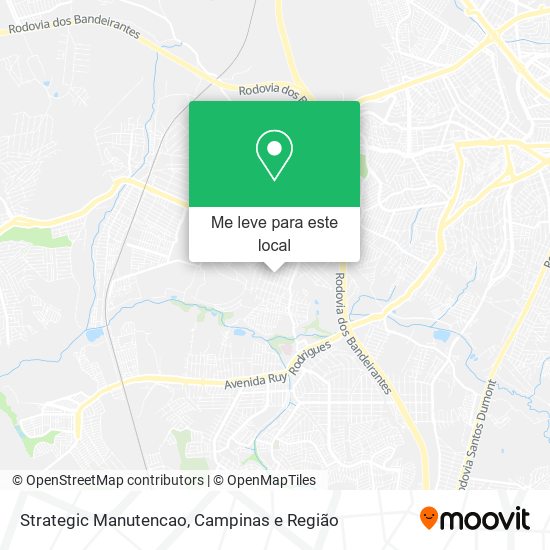 Strategic Manutencao mapa