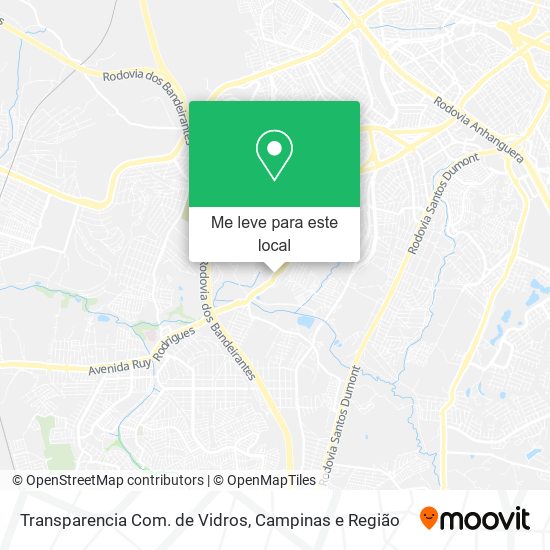 Transparencia Com. de Vidros mapa