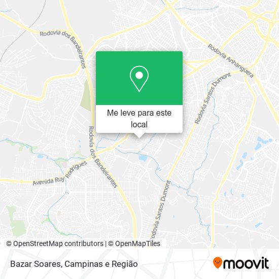 Bazar Soares mapa