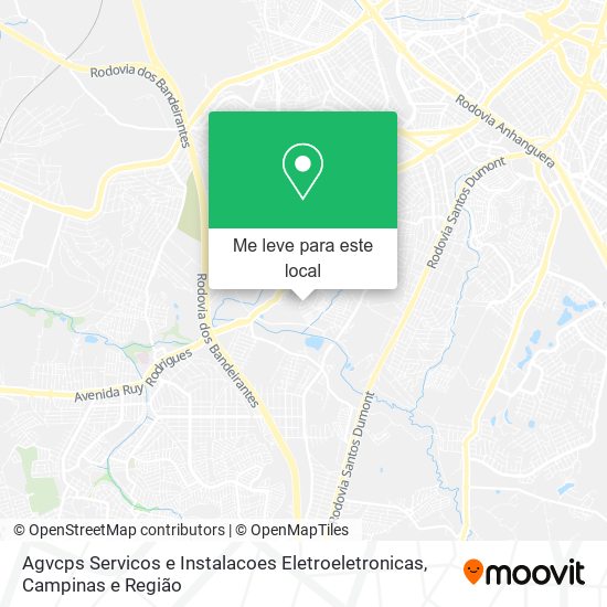 Agvcps Servicos e Instalacoes Eletroeletronicas mapa
