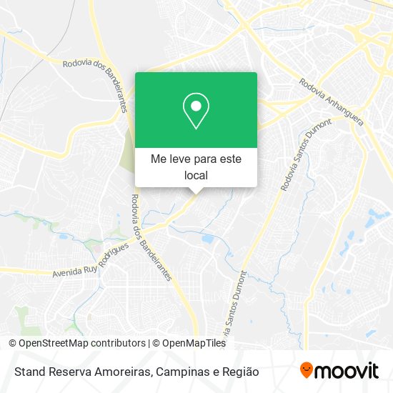 Stand Reserva Amoreiras mapa