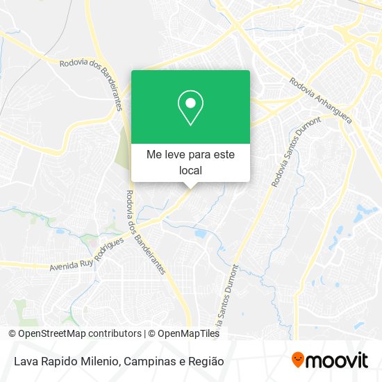 Lava Rapido Milenio mapa