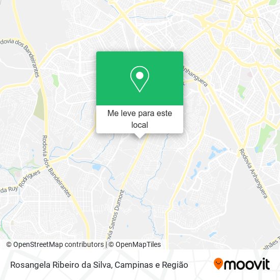 Rosangela Ribeiro da Silva mapa