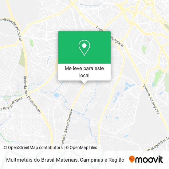Multmetais do Brasil-Materiais mapa