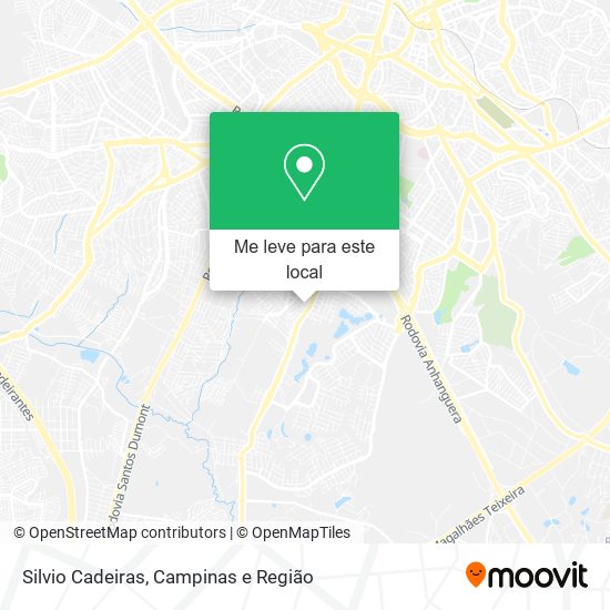 Silvio Cadeiras mapa