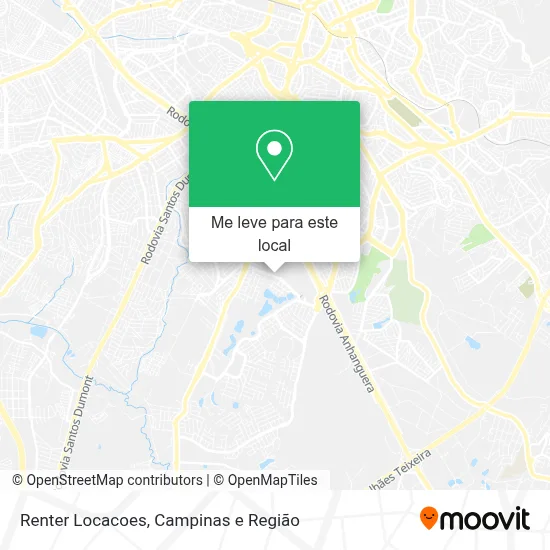 Renter Locacoes mapa