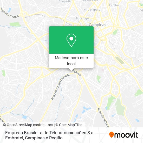 Empresa Brasileira de Telecomunicações S a Embratel mapa