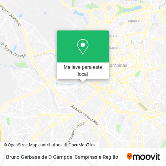 Bruno Gerbase de O Campos mapa