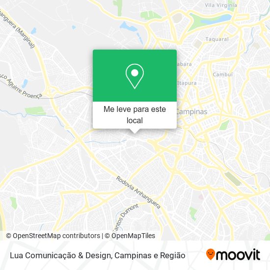Lua Comunicação & Design mapa