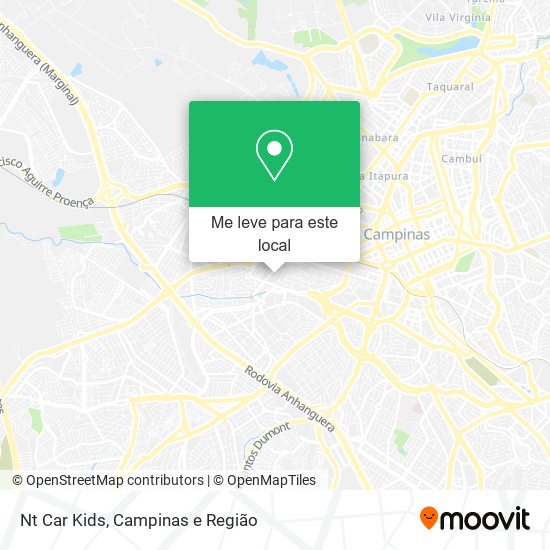 Nt Car Kids mapa