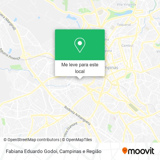 Fabiana Eduardo Godoi mapa