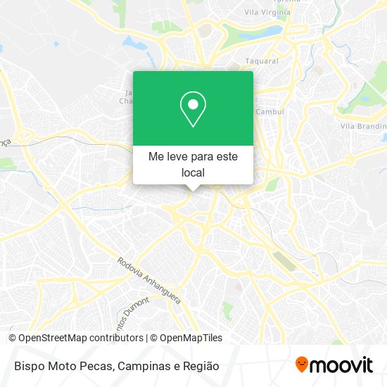 Bispo Moto Pecas mapa