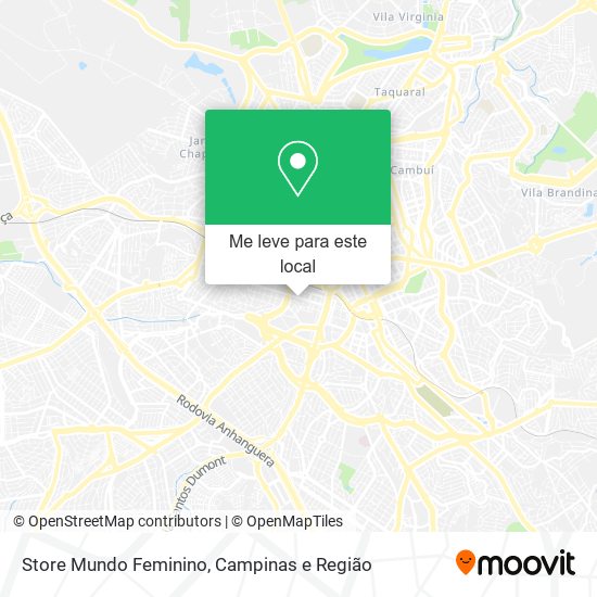 Store Mundo Feminino mapa