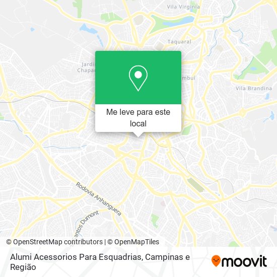 Alumi Acessorios Para Esquadrias mapa