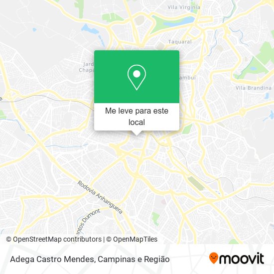 Adega Castro Mendes mapa