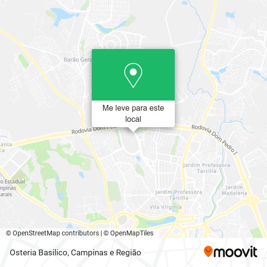 Osteria Basilico mapa