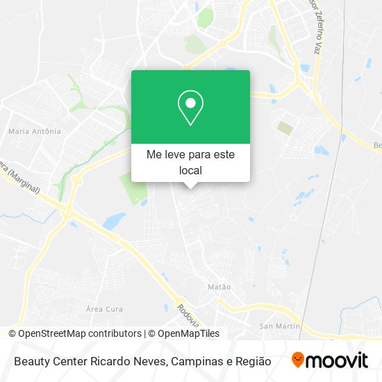 Beauty Center Ricardo Neves mapa