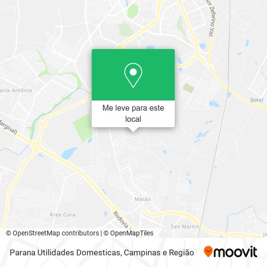 Parana Utilidades Domesticas mapa