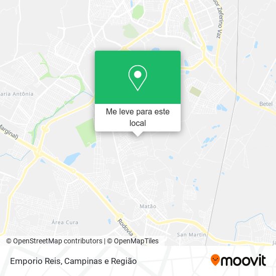Emporio Reis mapa