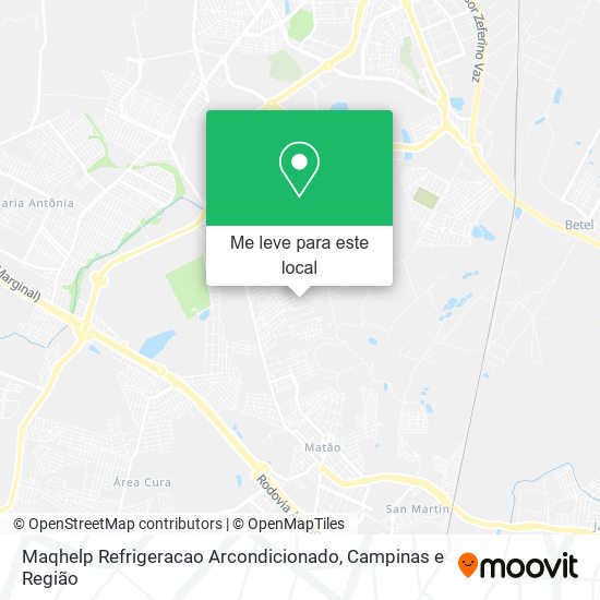 Maqhelp Refrigeracao Arcondicionado mapa