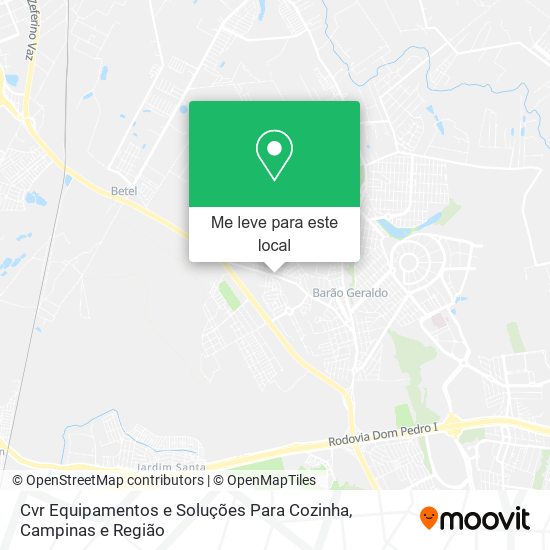 Cvr Equipamentos e Soluções Para Cozinha mapa
