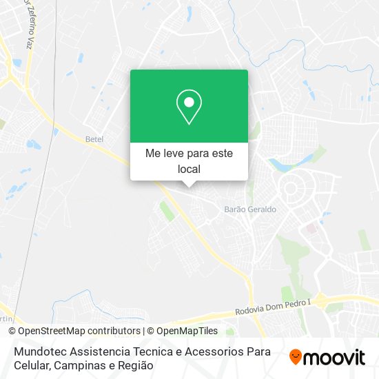 Mundotec Assistencia Tecnica e Acessorios Para Celular mapa