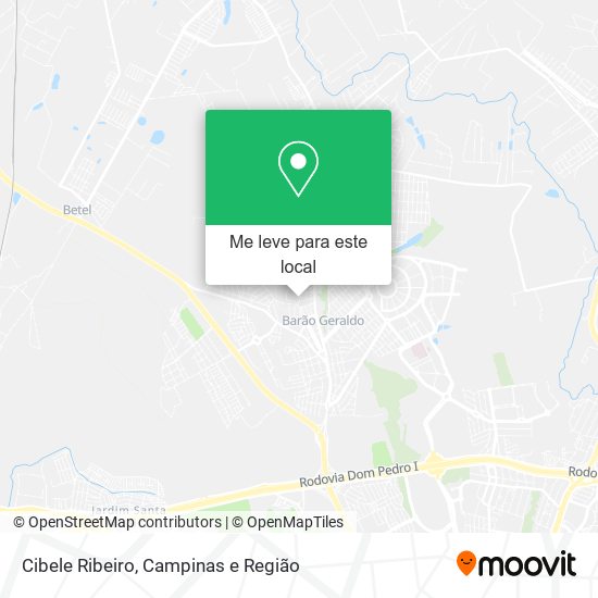 Cibele Ribeiro mapa