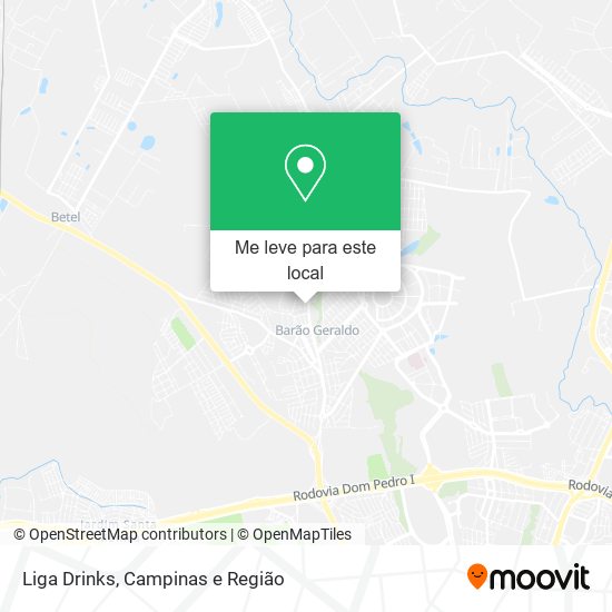 Liga Drinks mapa