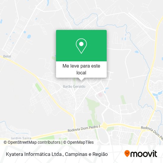 Kyatera Informática Ltda. mapa