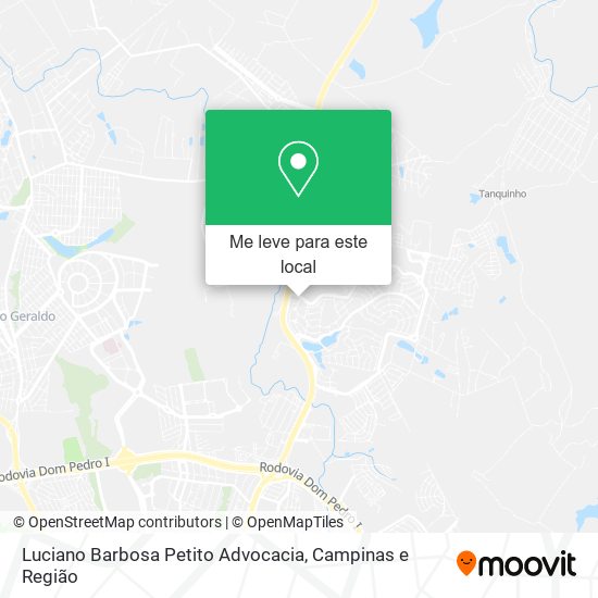 Luciano Barbosa Petito Advocacia mapa