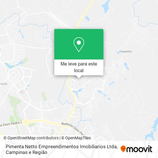 Pimenta Netto Empreendimentos Imobiliarios Ltda mapa