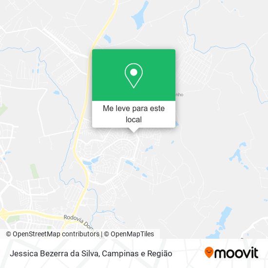 Jessica Bezerra da Silva mapa