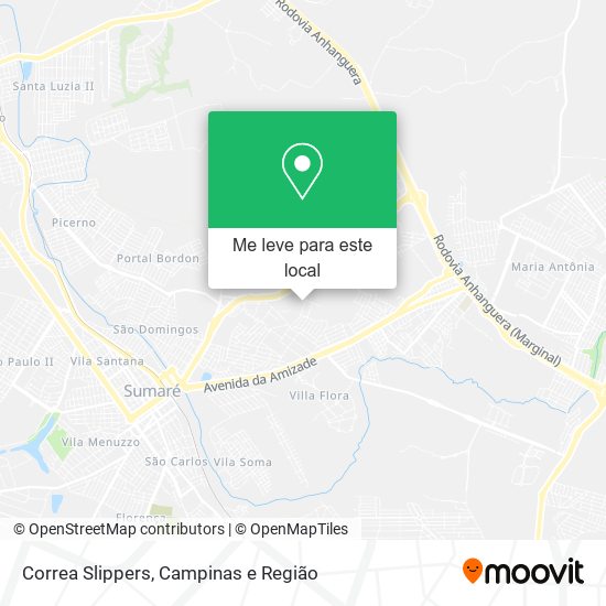 Correa Slippers mapa