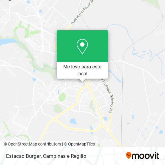 Estacao Burger mapa