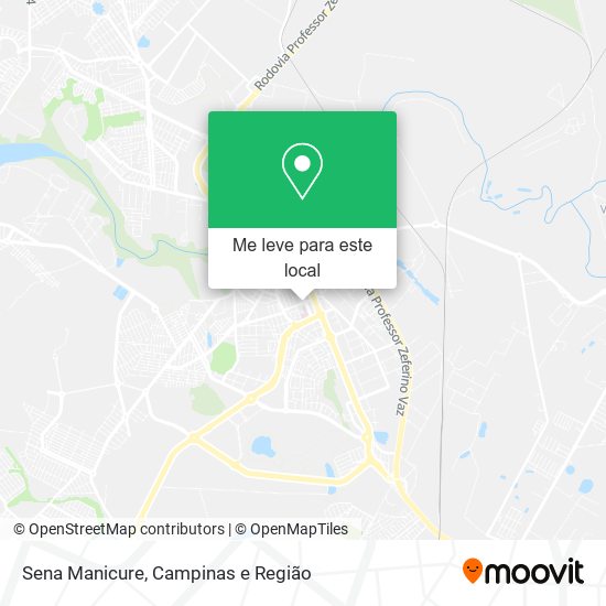 Sena Manicure mapa