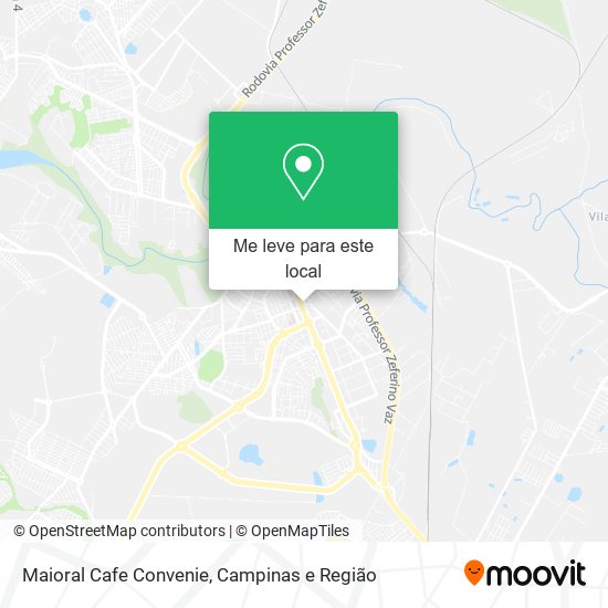 Maioral Cafe Convenie mapa