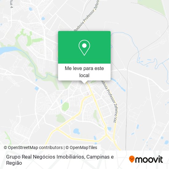 Grupo Real Negócios Imobiliários mapa