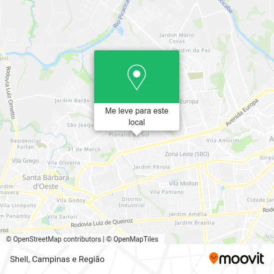 Shell mapa